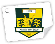 Isis District State High School校徽