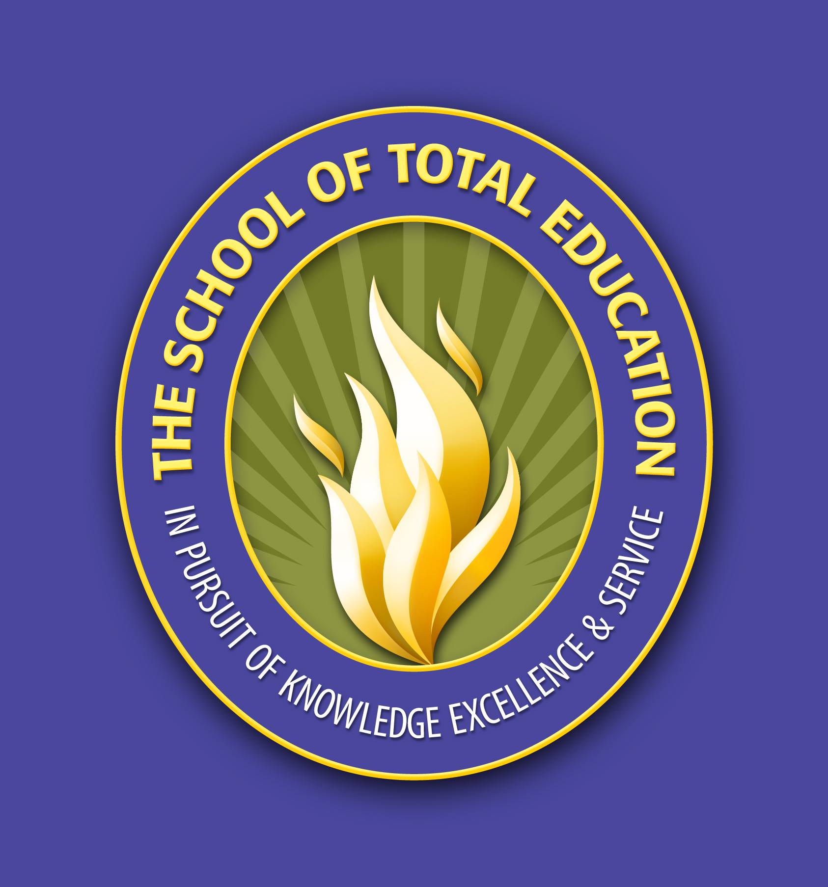 The School of Total Education校徽
