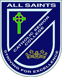 All Saints Catholic Senior College校徽