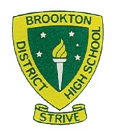 布魯克頓區中學校徽