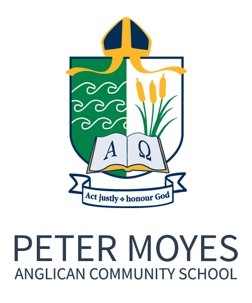 Peter Moyes Anglican Community School校徽