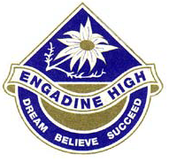 Engadine High School校徽