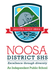 Noosa District State High School校徽