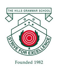 The Hills Grammar School校徽