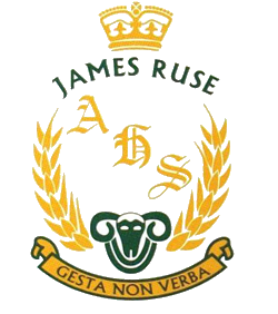 詹姆斯·魯塞農業高中校徽