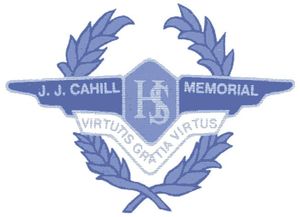 J. J. Cahill Memorial High School校徽