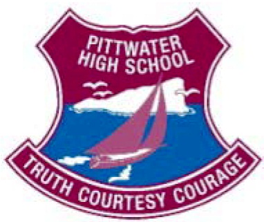 Pittwater High School校徽
