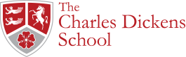 The Charles Dickens School校徽