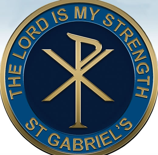 聖加百列羅馬天主教中學校徽
