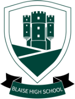 Blaise High School校徽