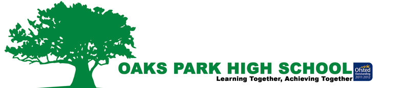Oaks Park High School校徽