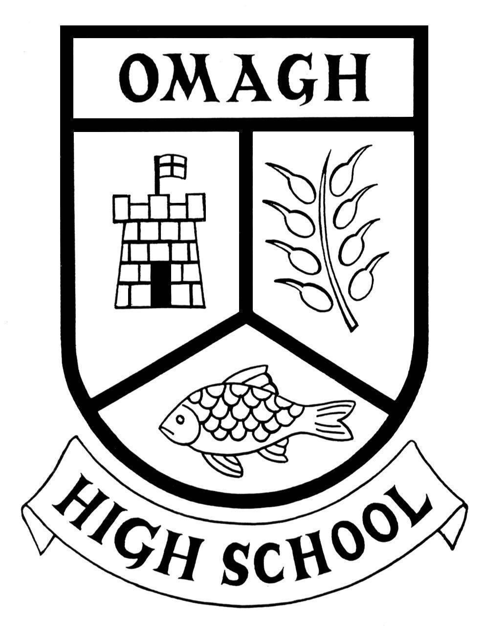 Omagh High School校徽