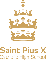 Saint Pius X Catholic High School, Rotherham校徽
