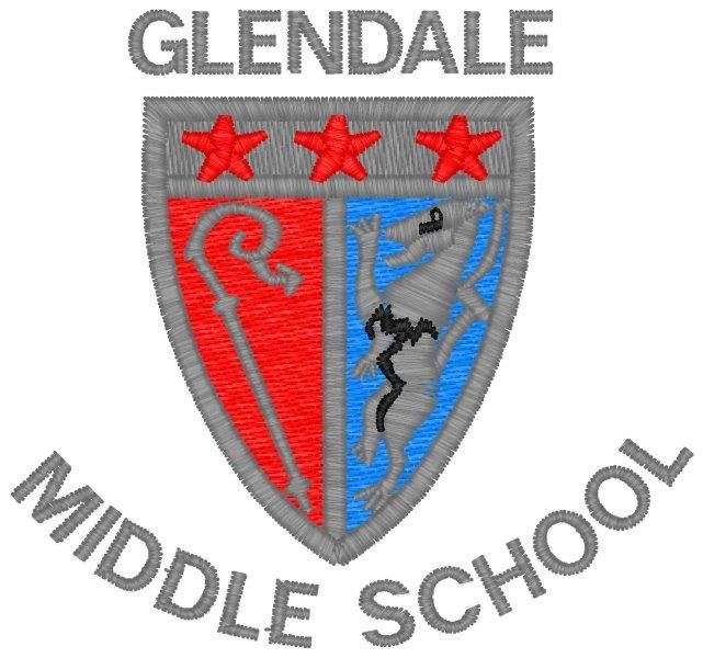 Glendale Middle School校徽