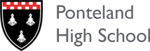 Ponteland High School校徽