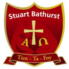 Stuart Bathurst Catholic High School校徽