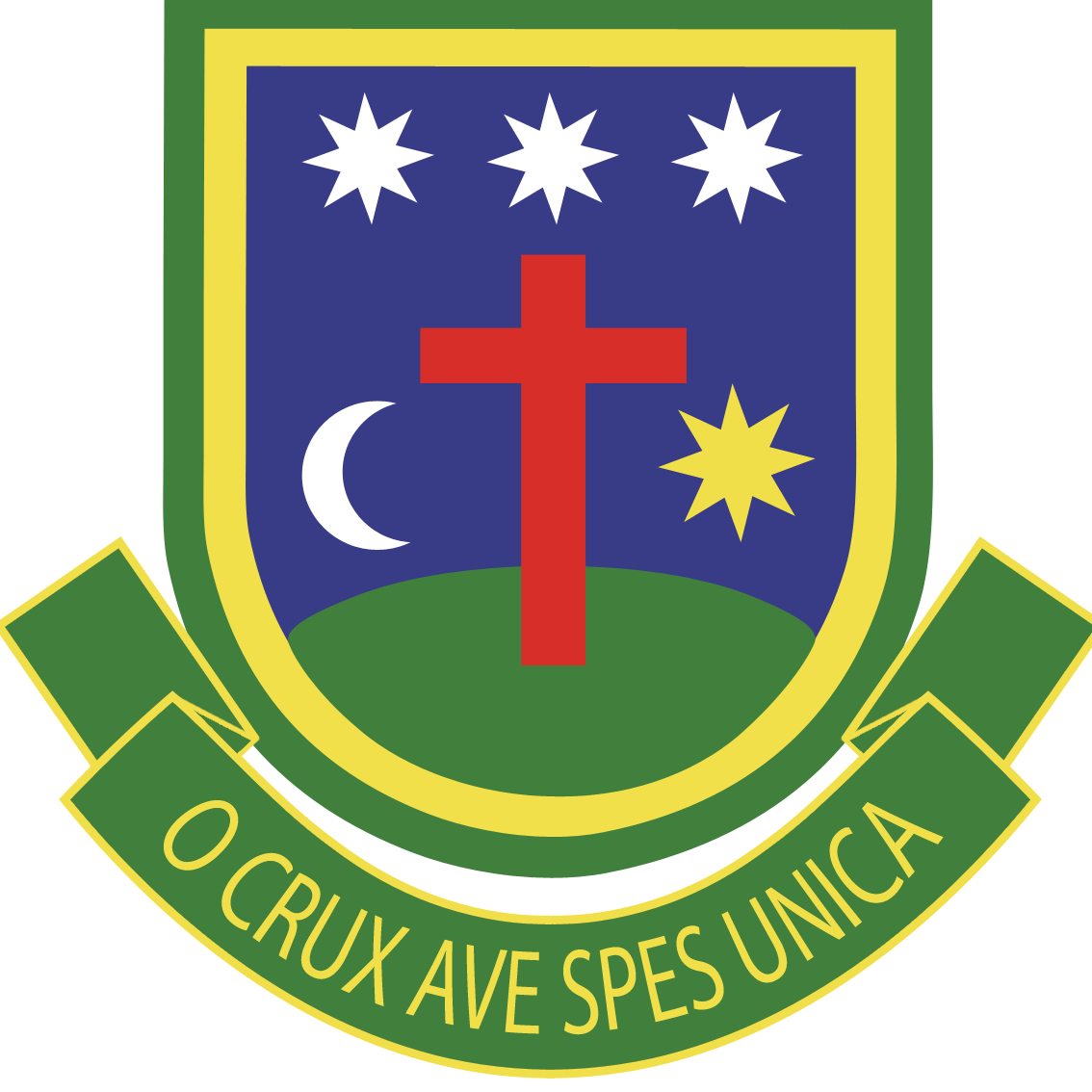 新莫爾登聖十字學校校徽