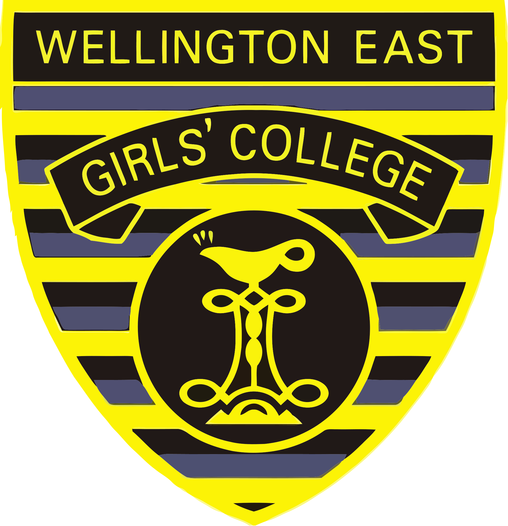 東威靈頓女子學院校徽