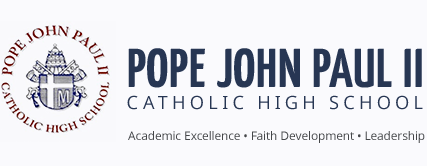 斯萊德爾教宗若望保祿二世天主教高中校徽
