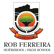 Hoërskool Rob Ferreira校徽
