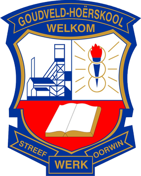 Goudveld Hoërskool校徽