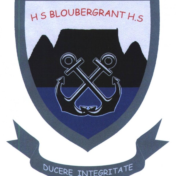 Bloubergrant High School校徽