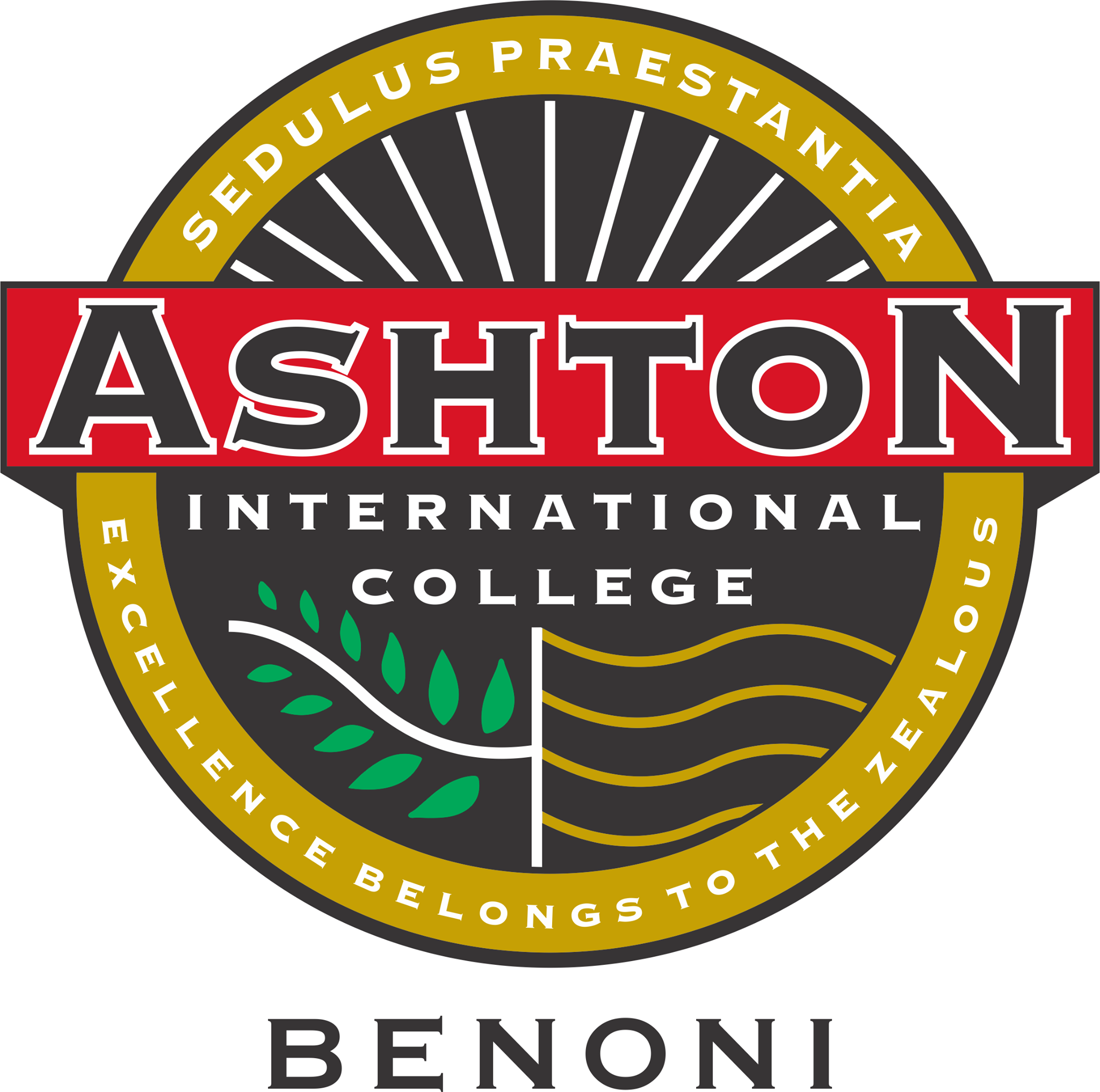 Ashton International College Benoni校徽