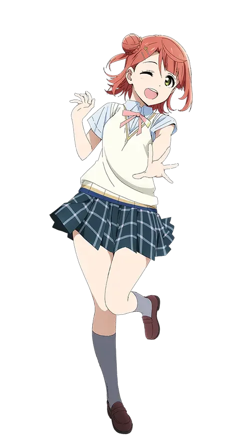Nijigasaki High School girls' summer uniform