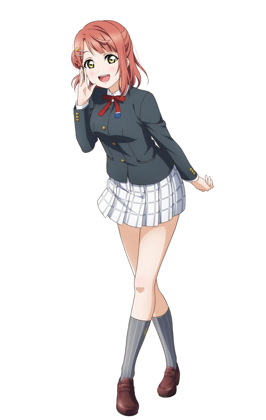 Nijigasaki High School girls' winter uniform