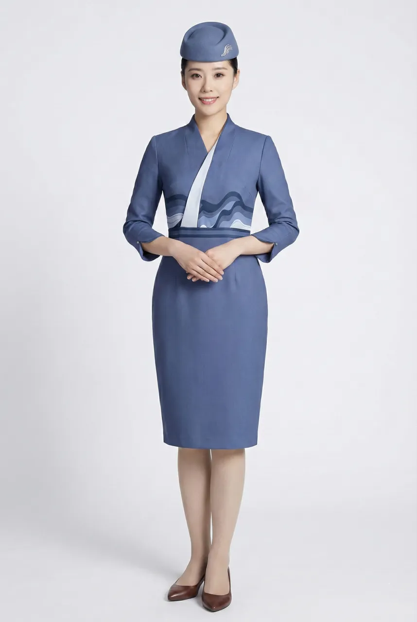 Female flight attendant