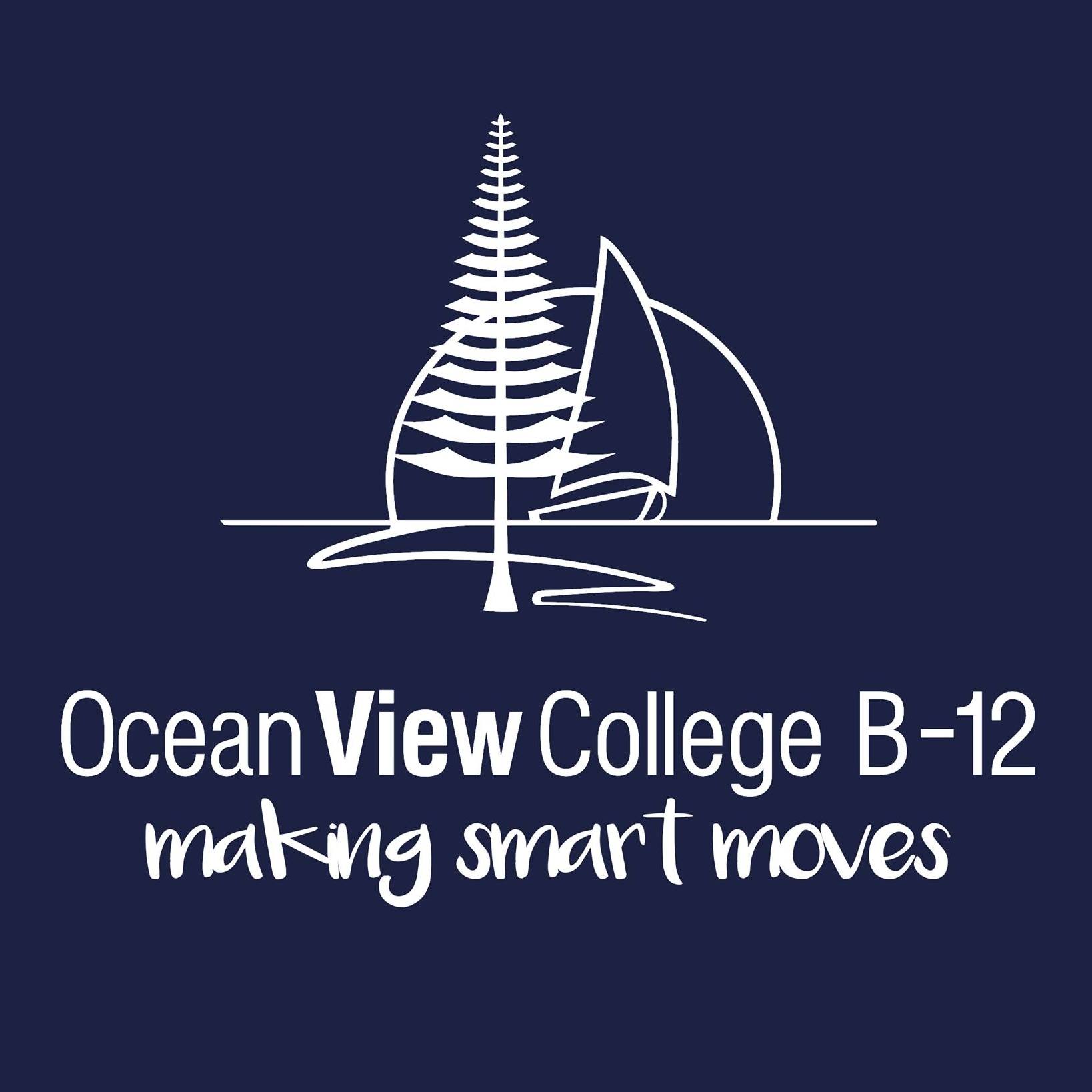 海洋景學院校徽