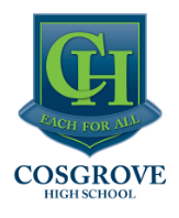 Cosgrove High School校徽