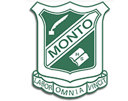 蒙托中學校徽