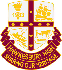 Hawkesbury High School校徽