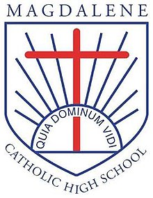 Magdalene Catholic High School校徽