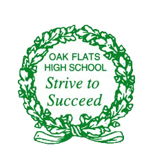 Oak Flats High School校徽