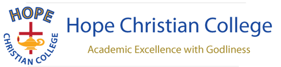 Hope Christian College Roelands校徽