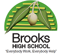 Brooks High School校徽