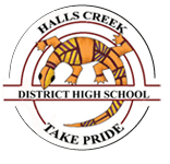 Halls Creek District High School校徽
