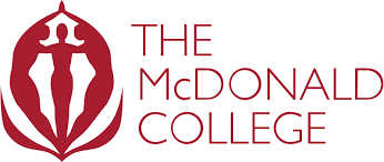 The McDonald College校徽