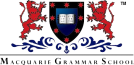 Macquarie Grammar School校徽