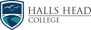 Halls Head College校徽