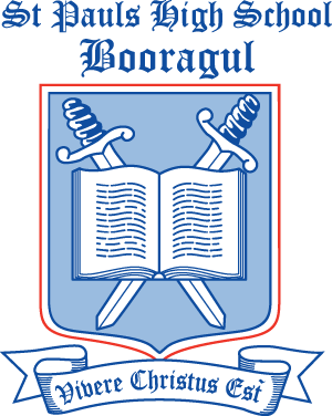 St Paul's Catholic High School Booragul校徽
