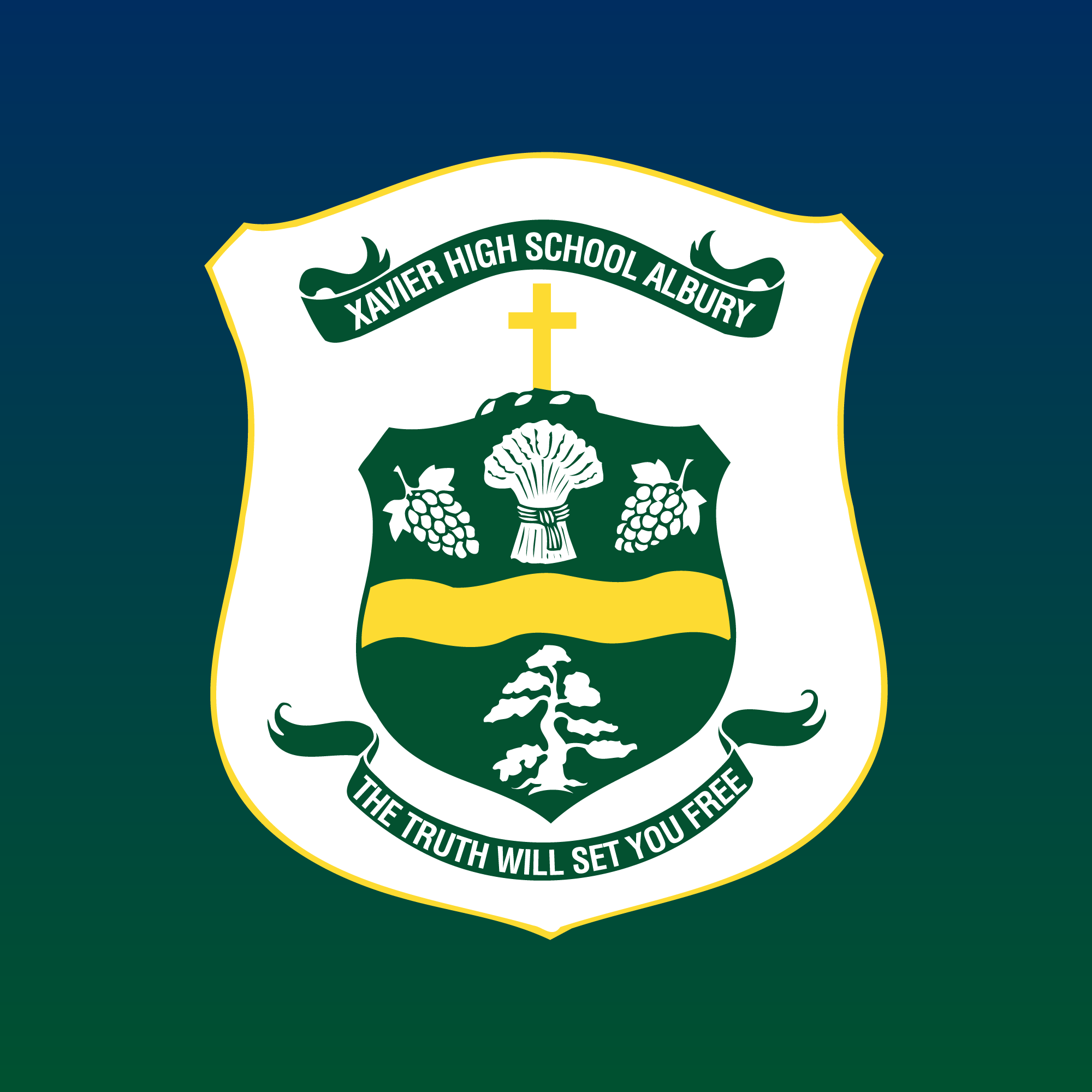 Xavier High School Albury校徽