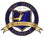 Runcorn State High School校徽