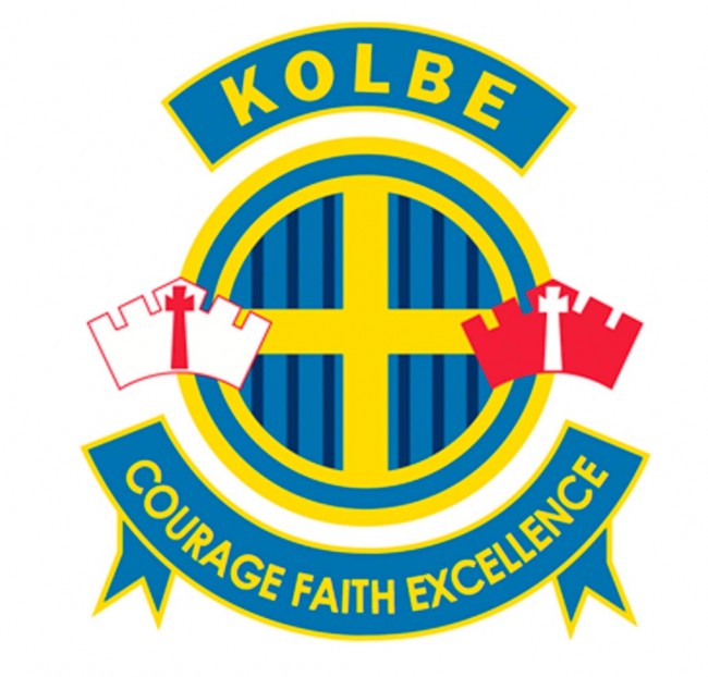 Kolbe Catholic College, Rockingham校徽