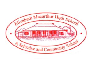 伊莉莎白麥克阿瑟高中校徽