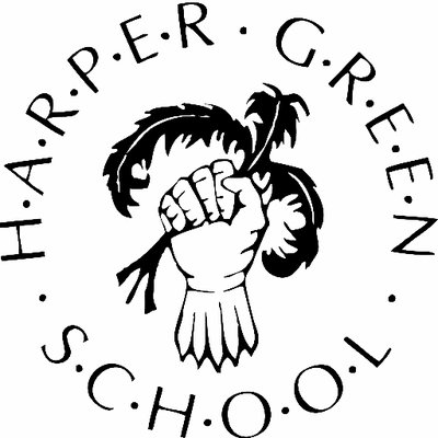 Harper Green School校徽