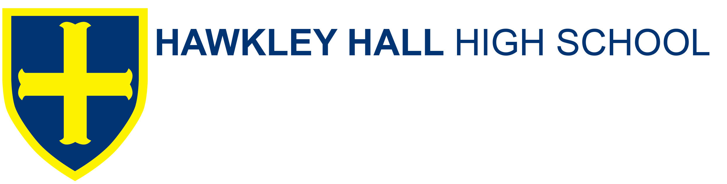 Hawkley Hall High School校徽