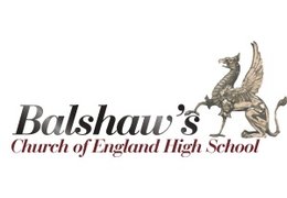 Balshaw's Church of England High School校徽